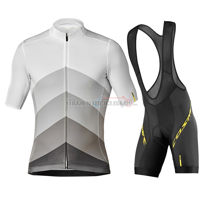 Abbigliamento Ciclismo Mavic Manica Corta 2020 Grigio Nero