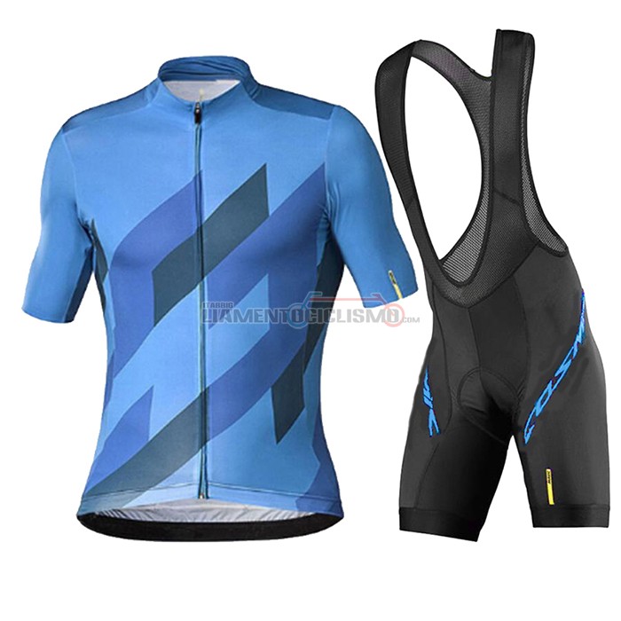 Abbigliamento Ciclismo Mavic Manica Corta 2020 Nero Blu