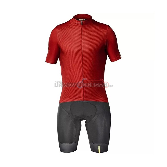 Abbigliamento Ciclismo Mavic Manica Corta 2021 Rosso
