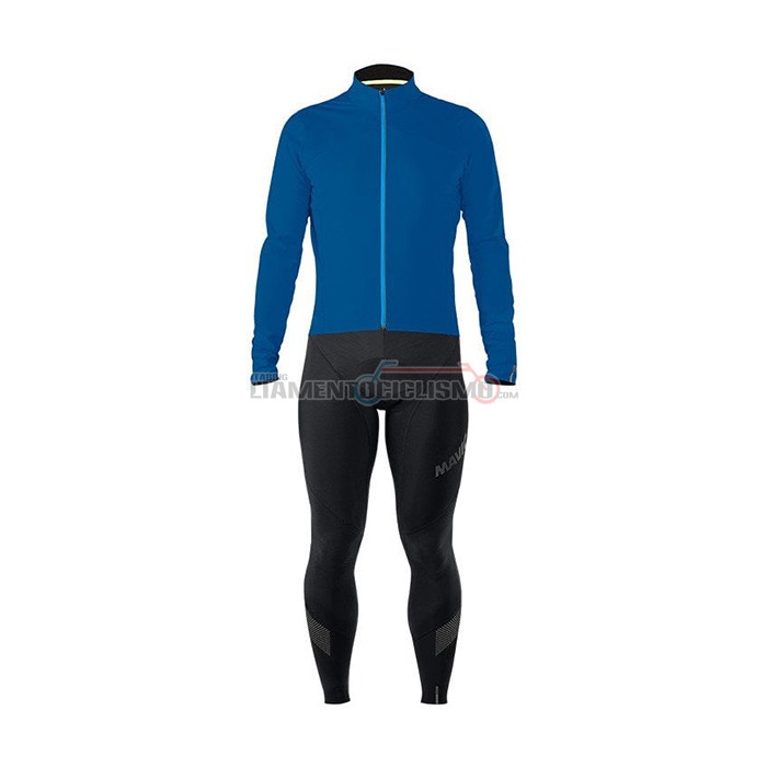 Abbigliamento Ciclismo Mavic Manica Lunga 2021 Blu