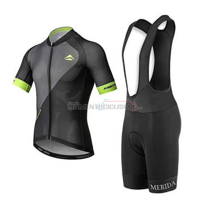 Abbigliamento Ciclismo Merida Manica Corta 2020 Giallo Nero