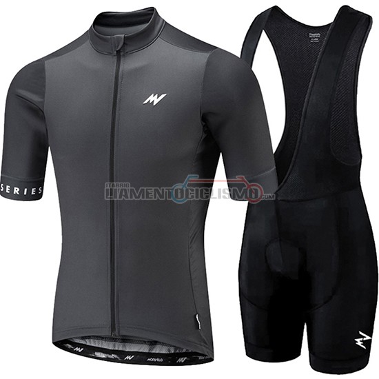 Abbigliamento Ciclis Morvelo Manica Corta 2018 Spento Grigio