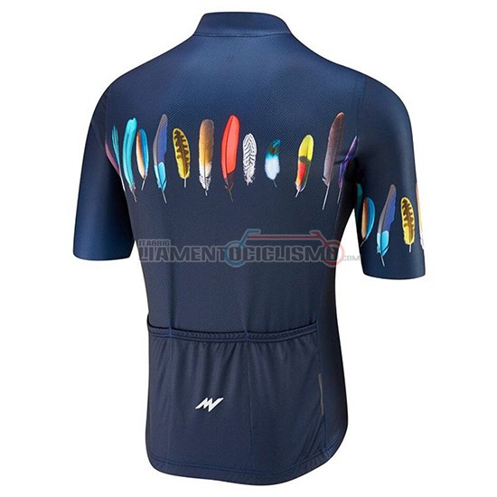 Abbigliamento Ciclismo Morvelo Manica Corta 2019 Spento Blu