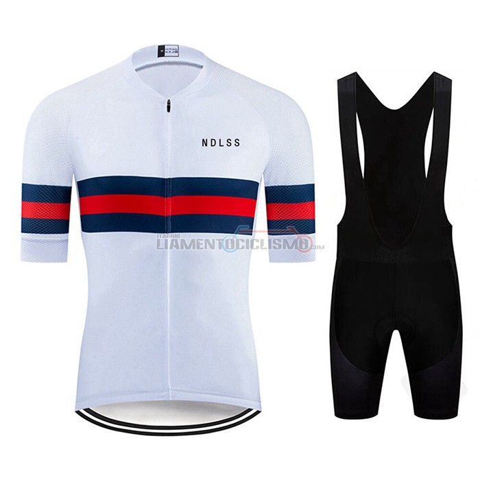 Abbigliamento Ciclismo NDLSS Manica Corta 2020 Bianco