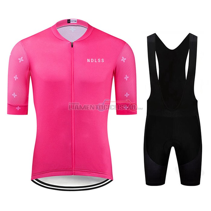 Abbigliamento Ciclismo NDLSS Manica Corta 2020 Rosa