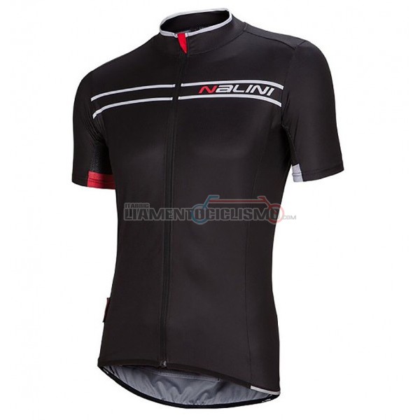 2017 Abbigliamento Ciclismo Nalini Sinello Ti Manica Corta Nero