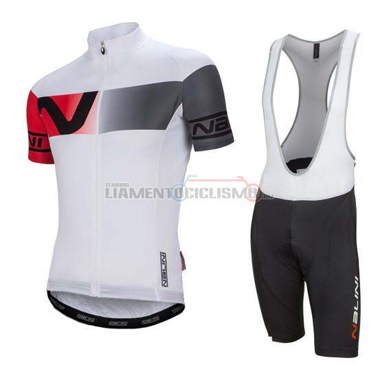 Abbigliamento Ciclismo Nalini 2016 bianco e rosso