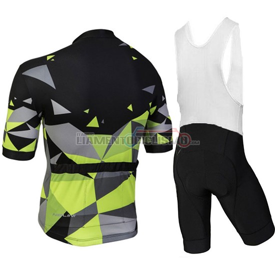 Abbigliamento Ciclismo Nalini Ahs Discesa Manica Corta 2018 Nero e Verde