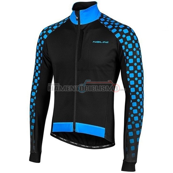 Abbigliamento Ciclismo Nalini CRIT 3L 2.0 Manica Lunga 2019 Nero Blu