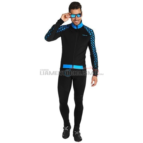 Abbigliamento Ciclismo Nalini CRIT 3L 2.0 Manica Lunga 2019 Nero Blu