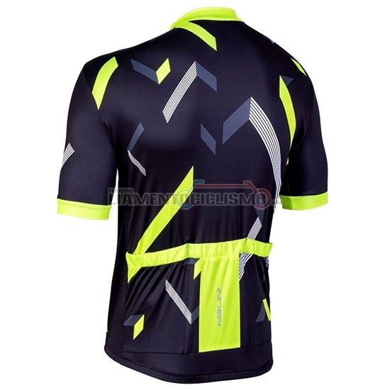 Abbigliamento Ciclismo Nalini Descesa 2.0 Manica Corta 2019 Nero Giallo