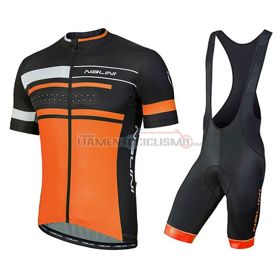 Abbigliamento Ciclismo Nalini Fatica Manica Corta 2018 Arancione