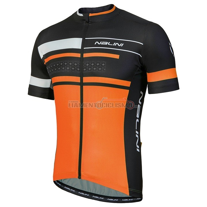Abbigliamento Ciclismo Nalini Fatica Manica Corta 2018 Arancione