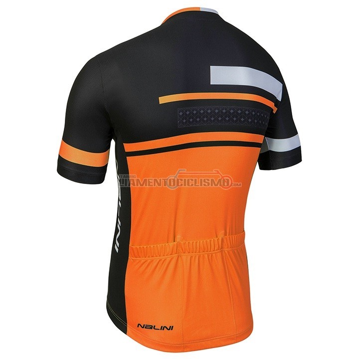 Abbigliamento Ciclismo Nalini Fatica Manica Corta 2018 Arancione