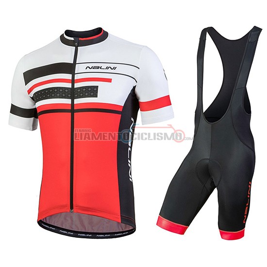 Abbigliamento Ciclismo Nalini Fatica Manica Corta 2018 Rosso