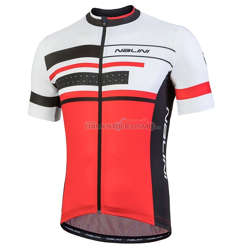 Abbigliamento Ciclismo Nalini Fatica Manica Corta 2018 Rosso