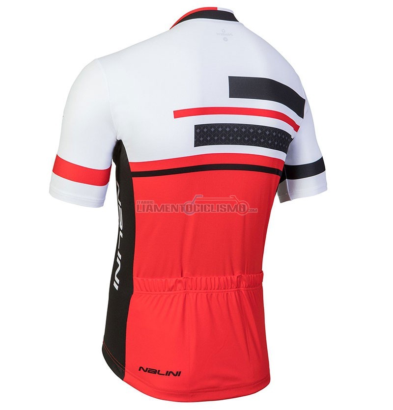 Abbigliamento Ciclismo Nalini Fatica Manica Corta 2018 Rosso
