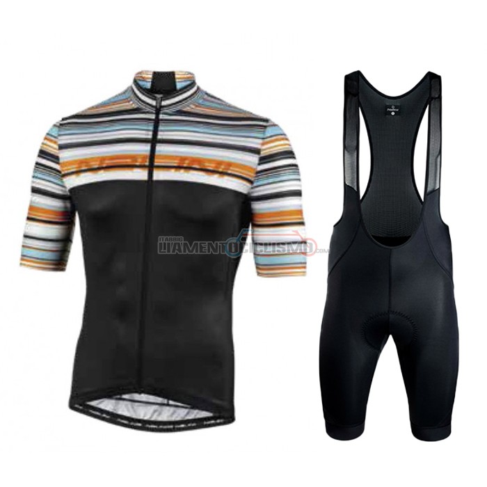 Abbigliamento Ciclismo Nalini Manica Corta 2020 Nero Multicolore(1)