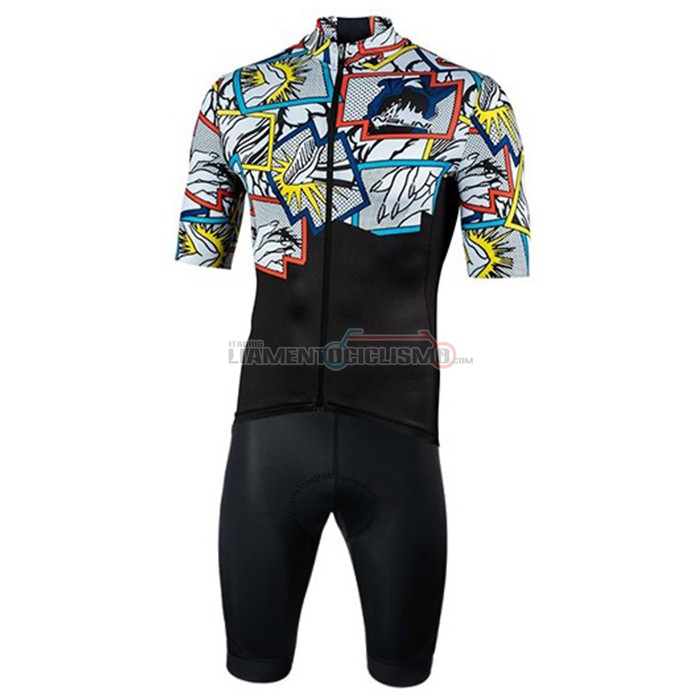 Abbigliamento Ciclismo Nalini Manica Corta 2020 Nero Multicolore