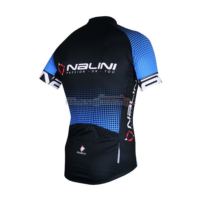 Abbigliamento Ciclismo Nalini Manica Corta 2021 Nero Blu