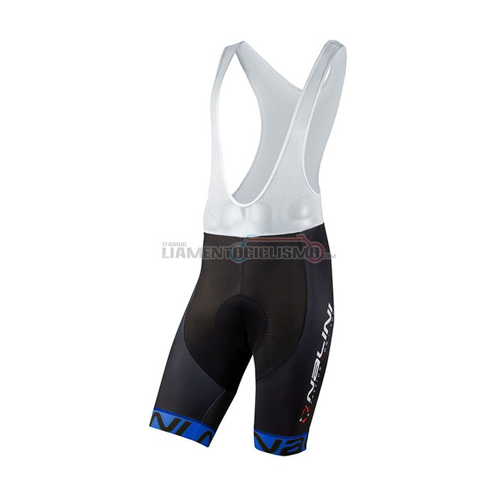 Abbigliamento Ciclismo Nalini Manica Corta 2021 Nero Blu