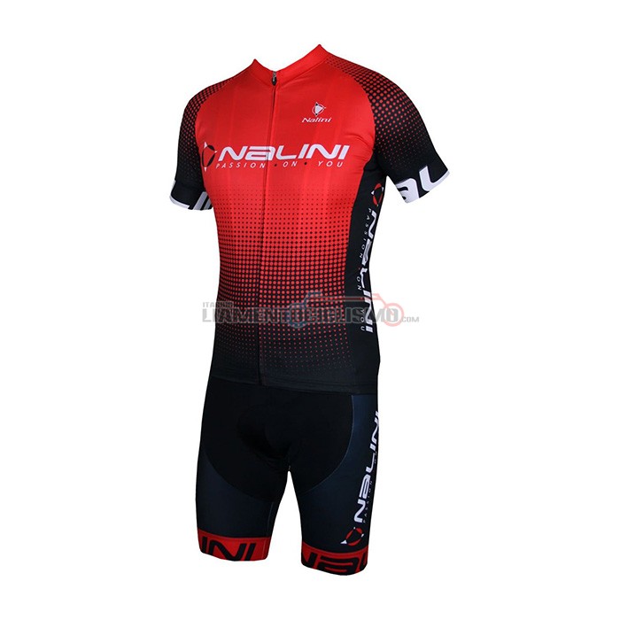 Abbigliamento Ciclismo Nalini Manica Corta 2021 Rosso
