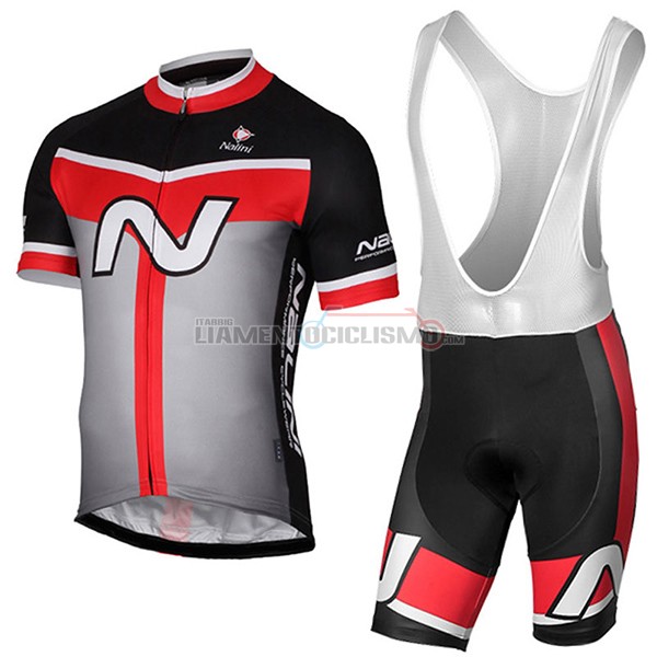 Abbigliamento Ciclismo Nalini Navision 2017 nero e grigio