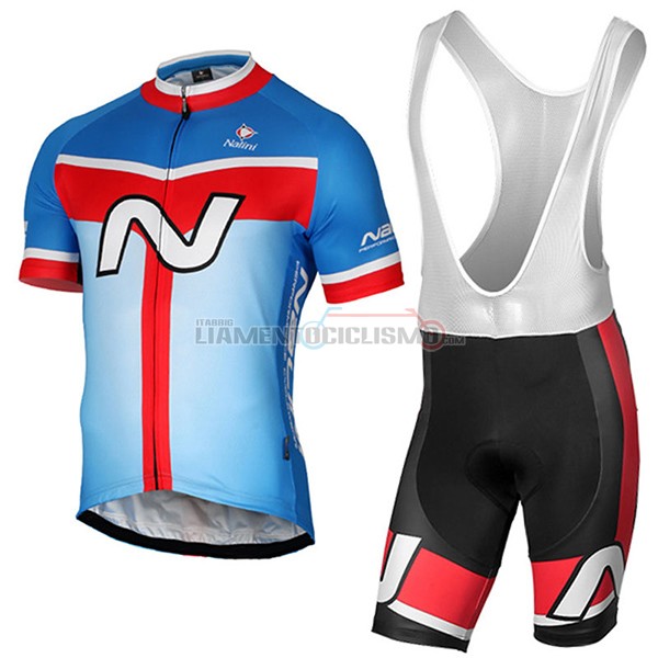 Abbigliamento Ciclismo Nalini Navision celeste