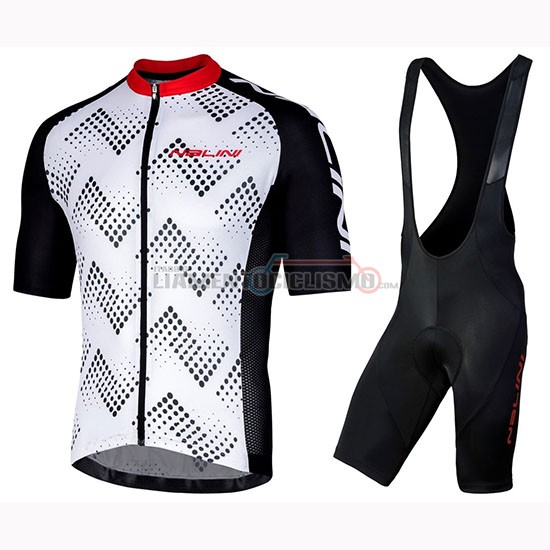 Abbigliamento Ciclismo Nalini Podio 2.0 Manica Corta 2019 Nero Bianco