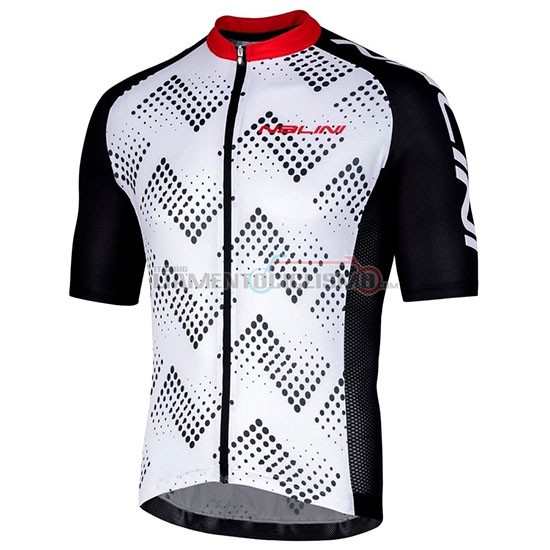 Abbigliamento Ciclismo Nalini Podio 2.0 Manica Corta 2019 Nero Bianco