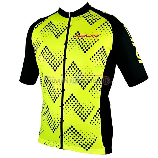 Abbigliamento Ciclismo Nalini Podio 2.0 Manica Corta 2019 Nero Giallo
