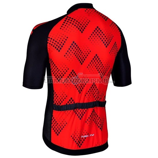 Abbigliamento Ciclismo Nalini Podio 2.0 Manica Corta 2019 Nero Rosso