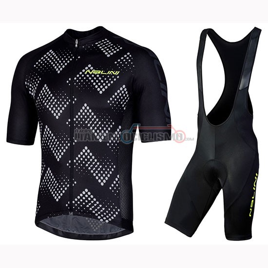 Abbigliamento Ciclismo Nalini Podio 2.0 Manica Manica Corta 2019 Nero