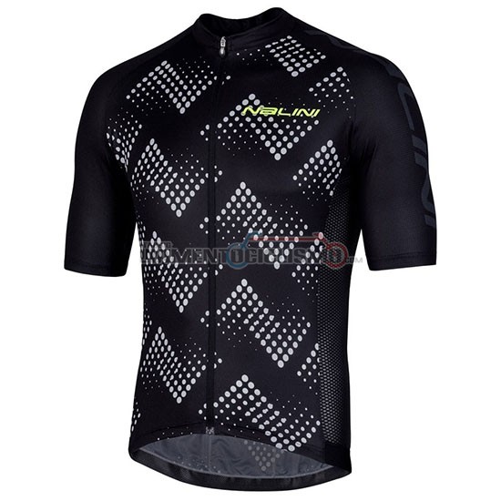 Abbigliamento Ciclismo Nalini Podio 2.0 Manica Manica Corta 2019 Nero