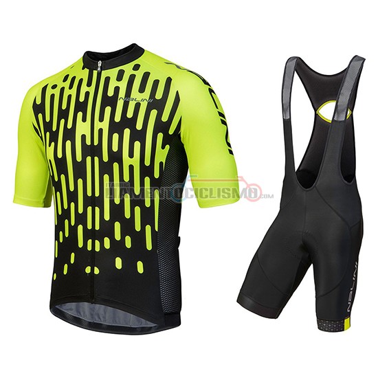 Abbigliamento Ciclismo Nalini Podio Manica Corta 2018 Verde