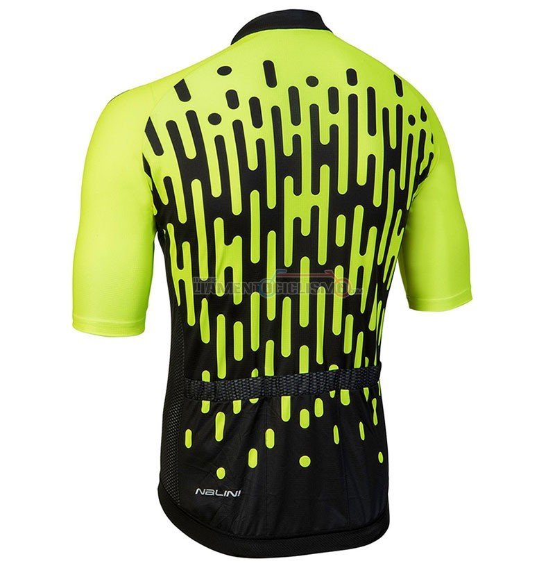 Abbigliamento Ciclismo Nalini Podio Manica Corta 2018 Verde