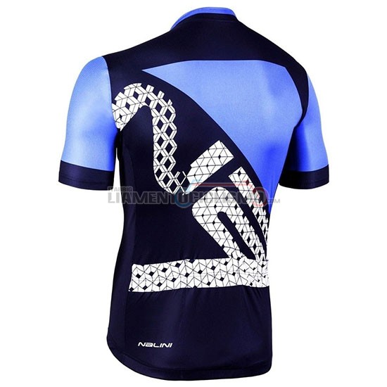 Abbigliamento Ciclismo Nalini Volata 2.0 Manica Corta 2019 Nero Blu