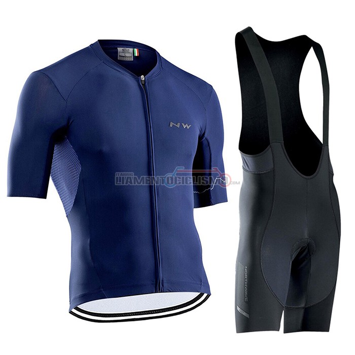 Abbigliamento Ciclismo NorthWave Manica Corta 2021 Blu