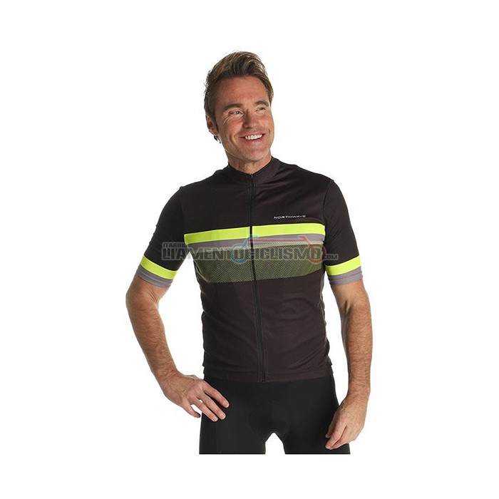 Abbigliamento Ciclismo NorthWave Manica Corta 2021 Giallo