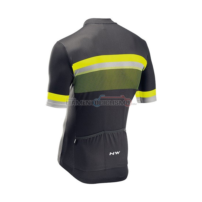 Abbigliamento Ciclismo NorthWave Manica Corta 2021 Giallo