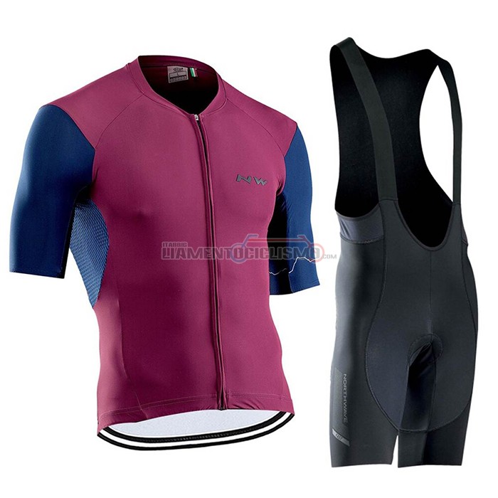 Abbigliamento Ciclismo NorthWave Manica Corta 2021 Rosso