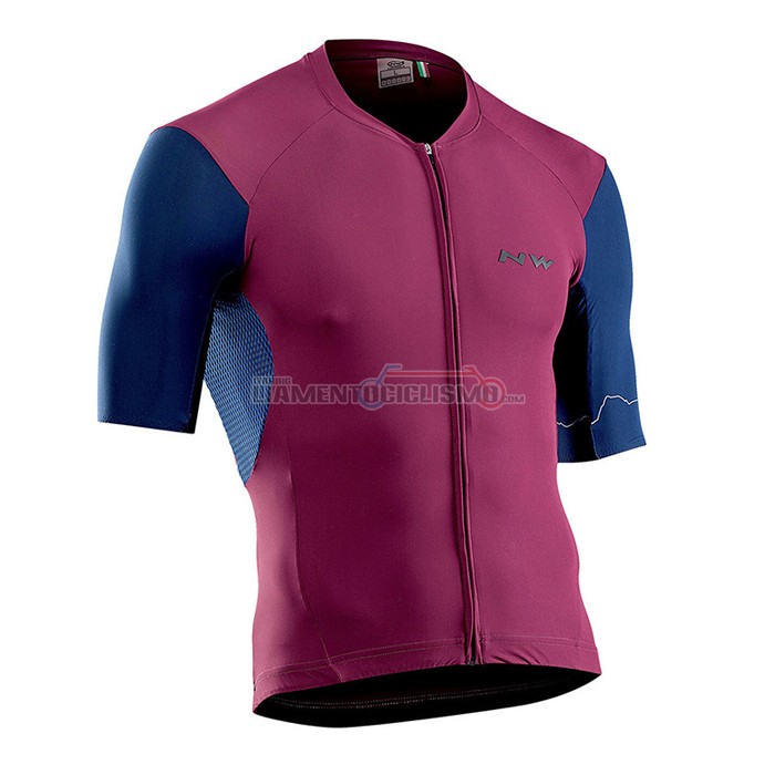 Abbigliamento Ciclismo NorthWave Manica Corta 2021 Rosso