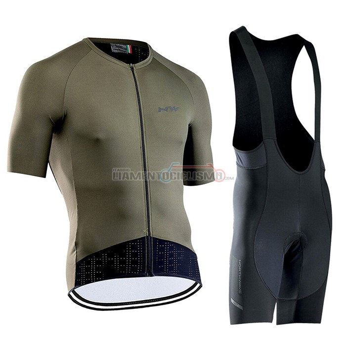 Abbigliamento Ciclismo NorthWave Manica Corta 2021 Verde