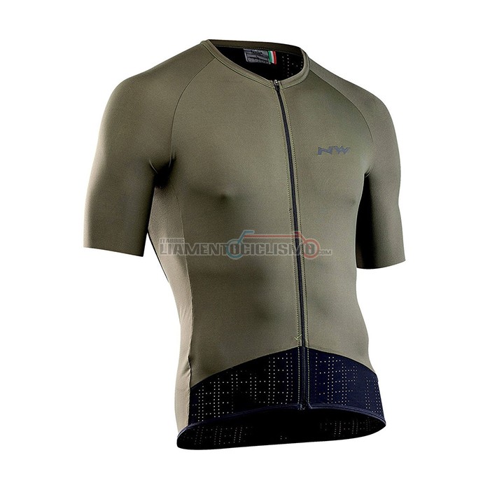 Abbigliamento Ciclismo NorthWave Manica Corta 2021 Verde