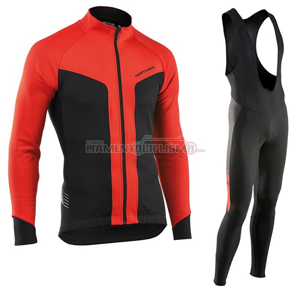 Abbigliamento Ciclismo Nalini Northwave ML 2017 rosso e nero