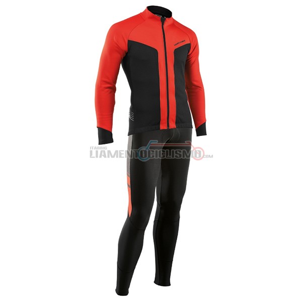 Abbigliamento Ciclismo Nalini Northwave ML 2017 rosso e nero