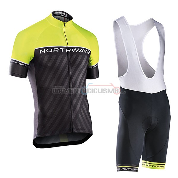 Abbigliamento Ciclismo Northwave 2017 verde e nero