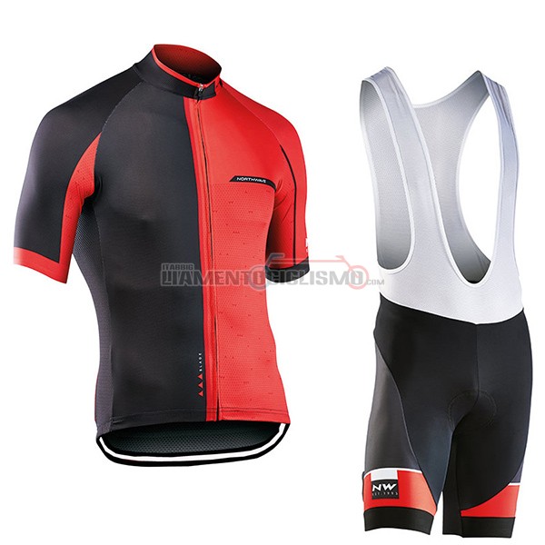 Abbigliamento Ciclismo Northwave Blade 2017 nero e rosso