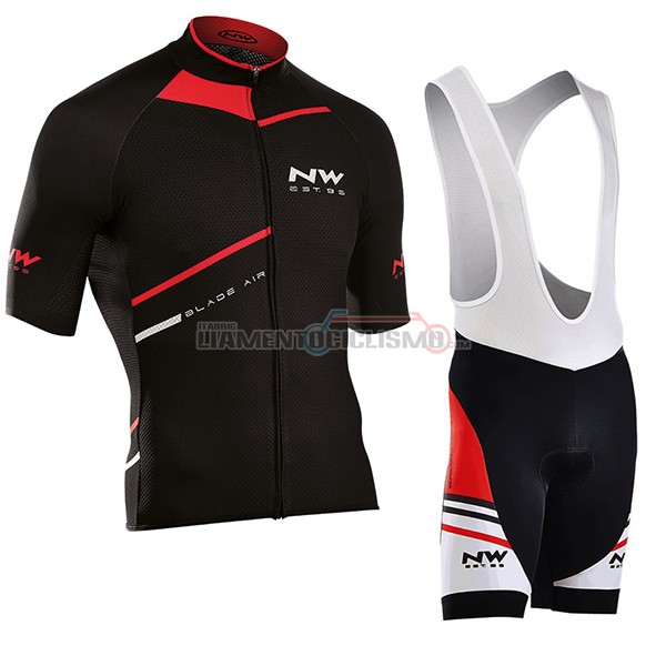 Abbigliamento Ciclismo Northwave Blade Air 2017 nero e rosso