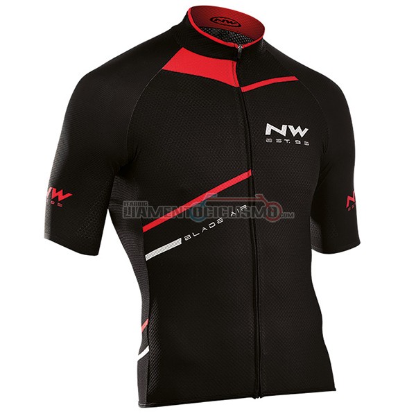 Abbigliamento Ciclismo Northwave Blade Air 2017 nero e rosso